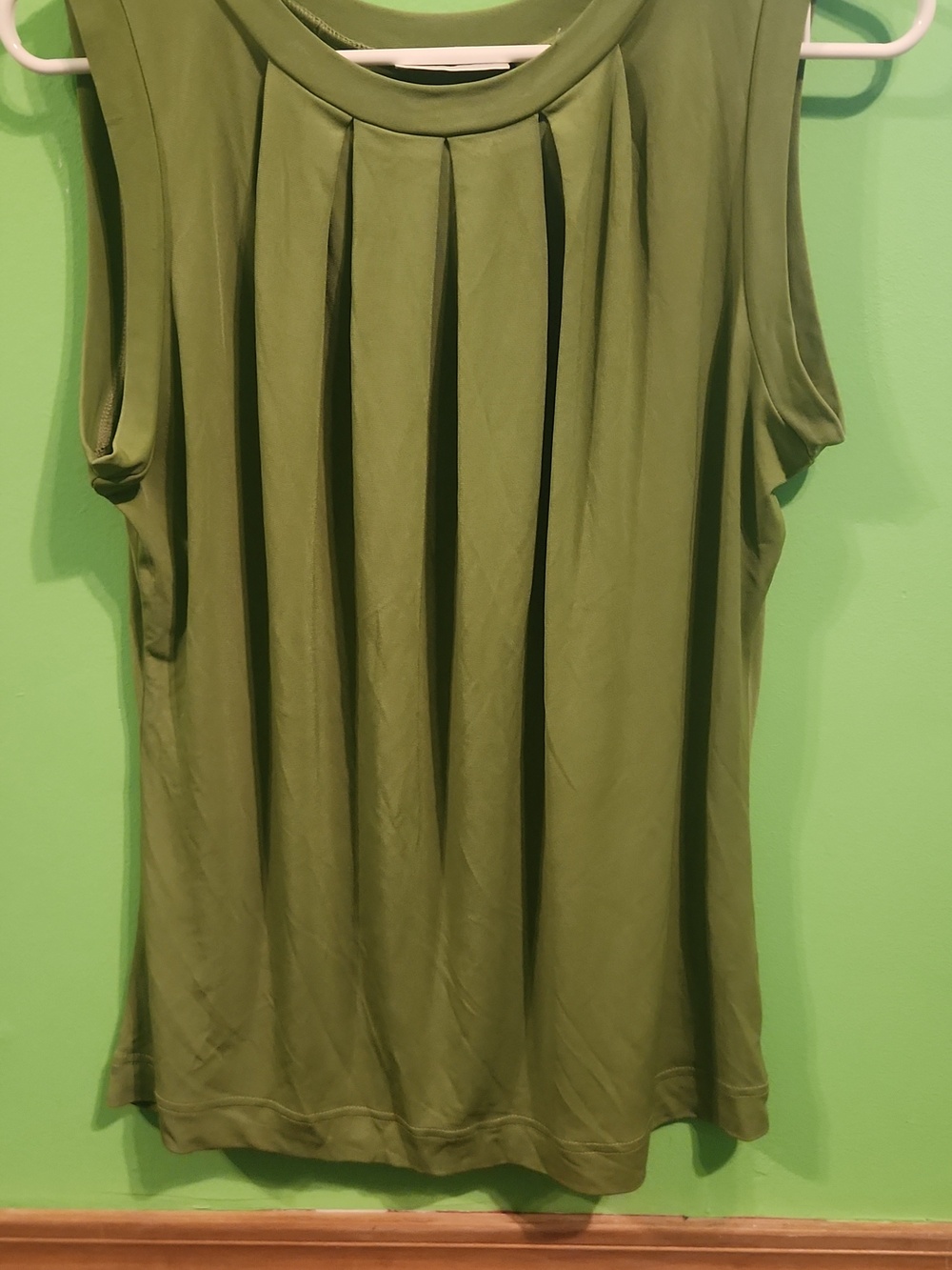 Olive Green Tank Top